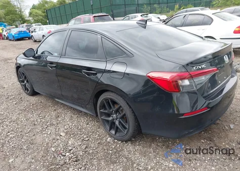 2022 Honda Civic Sport из США, поврежденный, VIN 2HGFE2F52NH552470